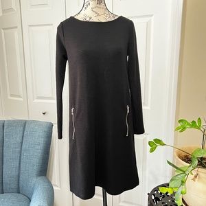 Gap Black long sleeve dress Small